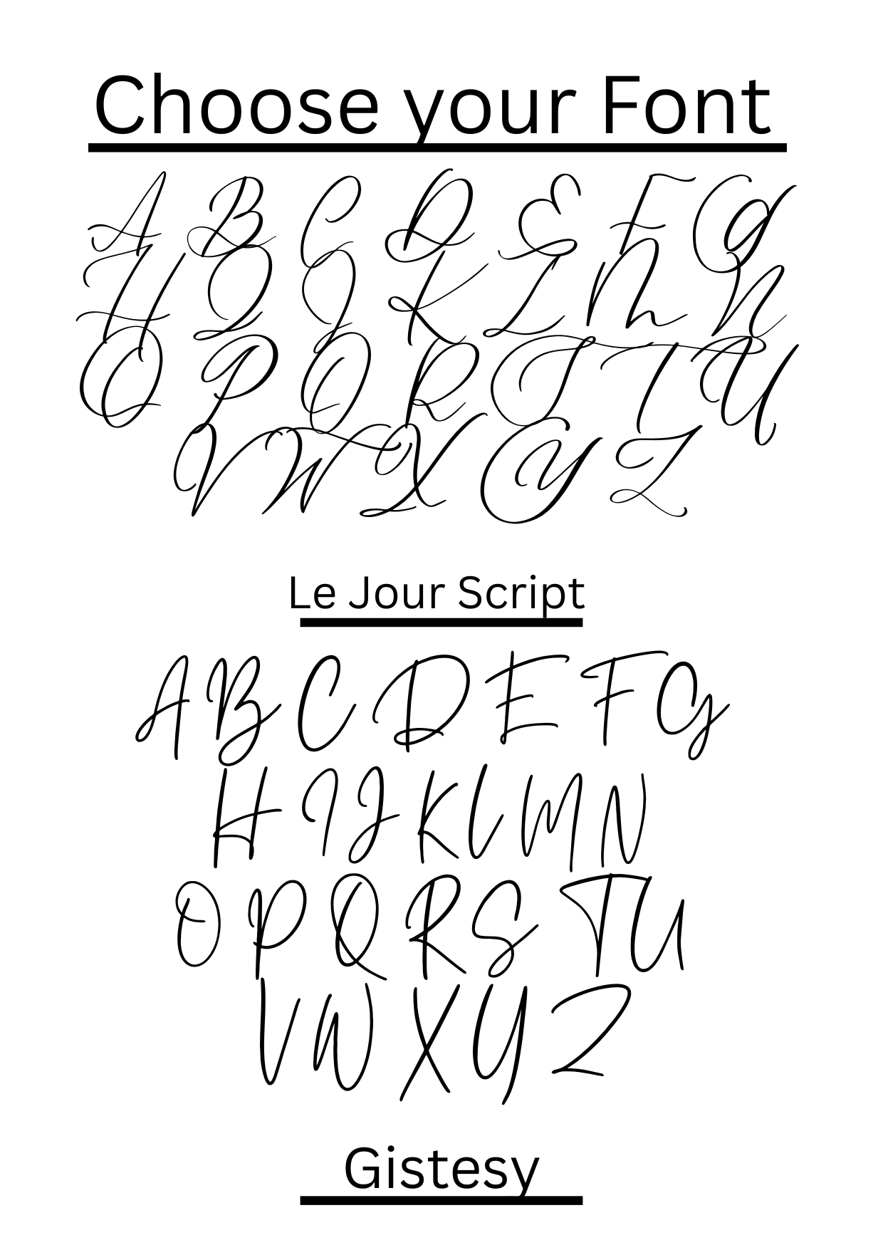 Melissa floral letter