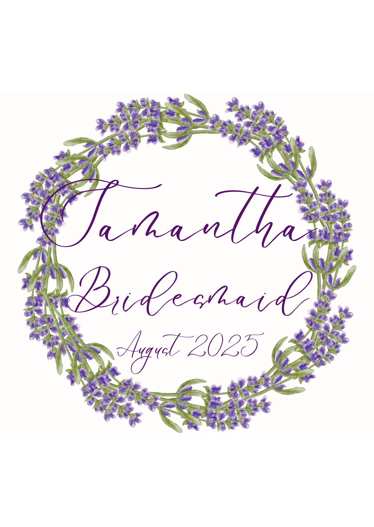 Sarah lovely lavender