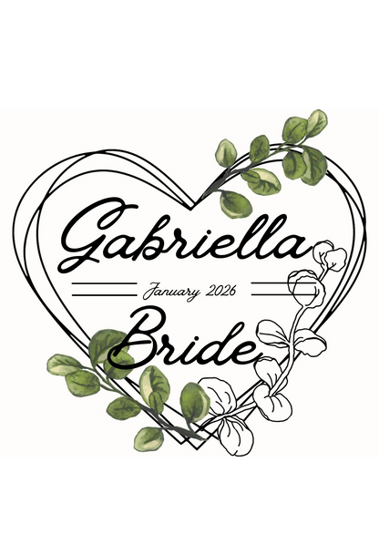Gabriella Tote heart noire