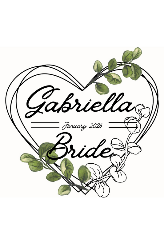 Gabriella Tote heart noire