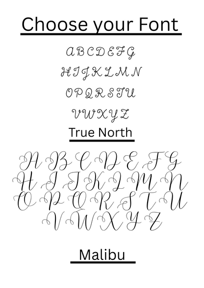 Melissa floral letter