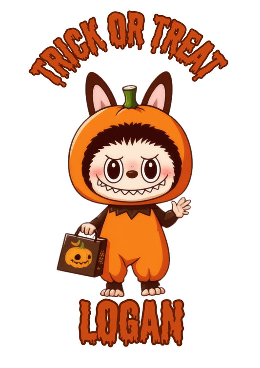 Halloween Trick Or Treat bags labubu style