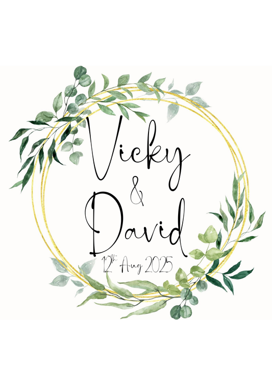 Vicky Evergreen Botanical Gold